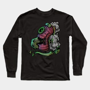 Haunted yokai lantern Long Sleeve T-Shirt